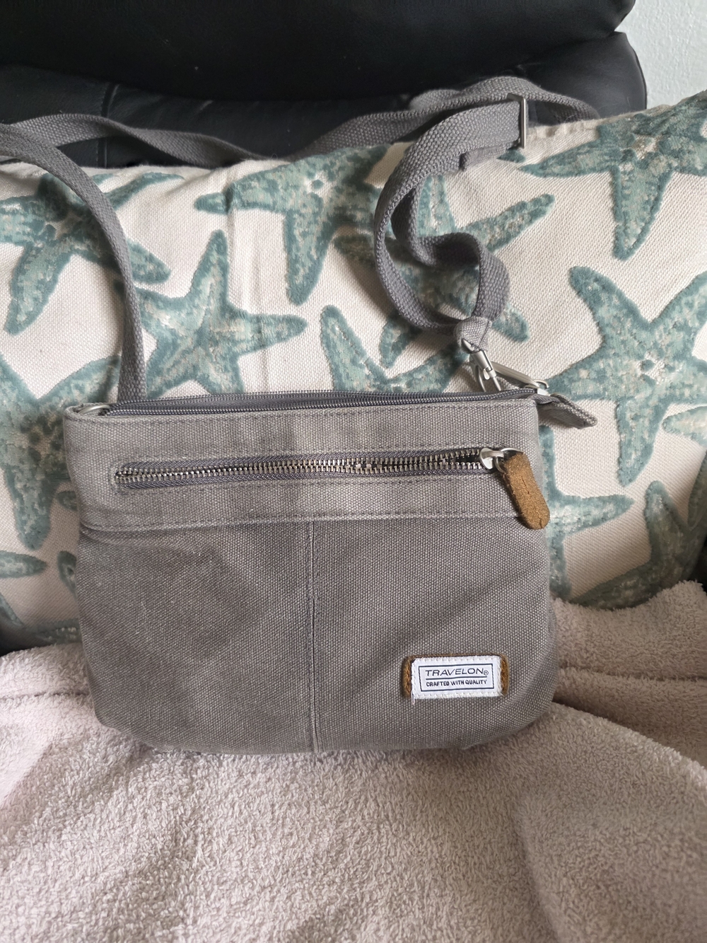 Travelon Gray Crossbody
